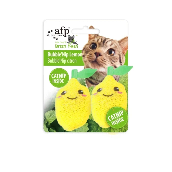 afp Green Rush Bubble Cat Nip Toys