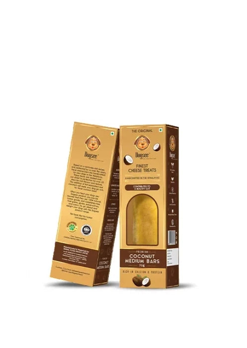 Dogsee Singles Coconut Dental Chew for Medium Dogs