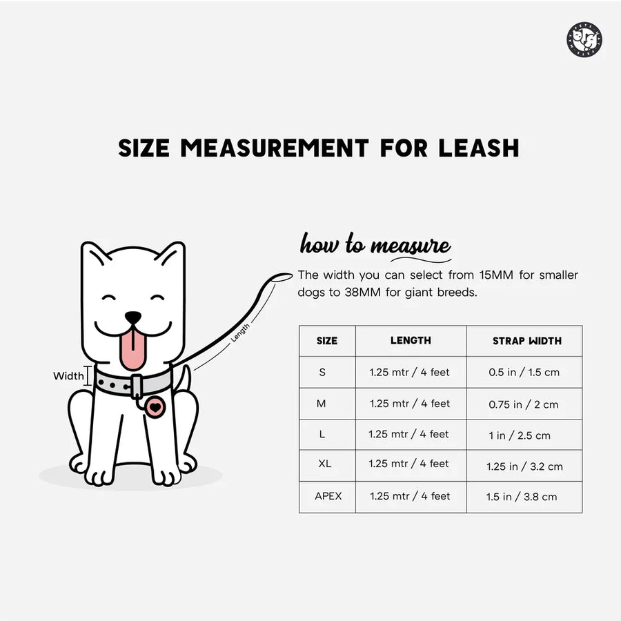 Pets Way Classic Padded Leash For Dogs