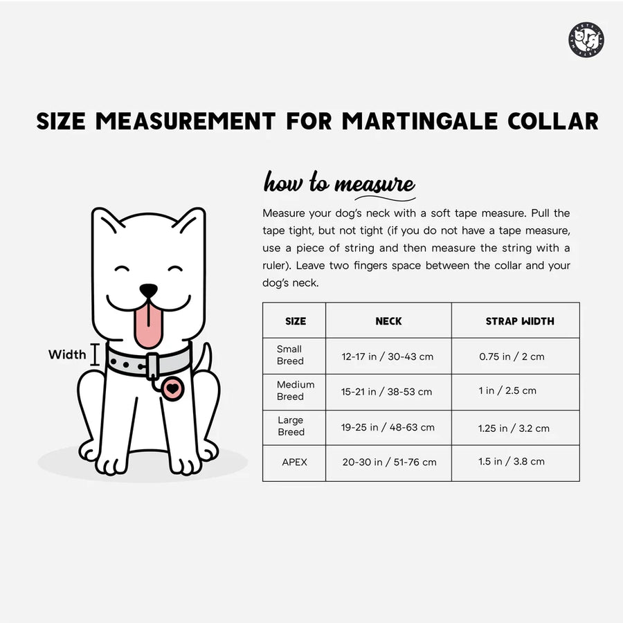 Pets Way Martingale No Choke Collar For Dogs