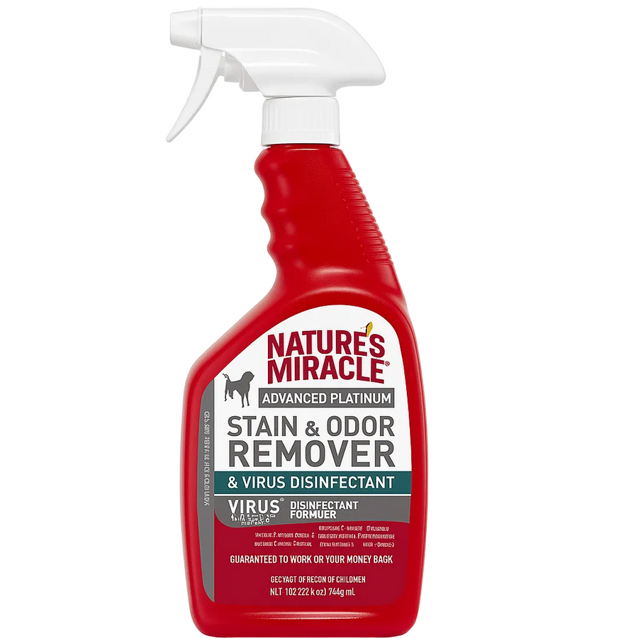 Nature's Miracle Advanced Platinum Stain & Odor Remover with Virus Disinfectant