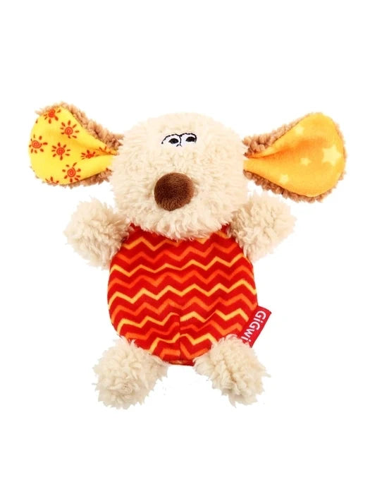 GiGwi Friendz with Refillable Squeaker Plush Toy for Dogs