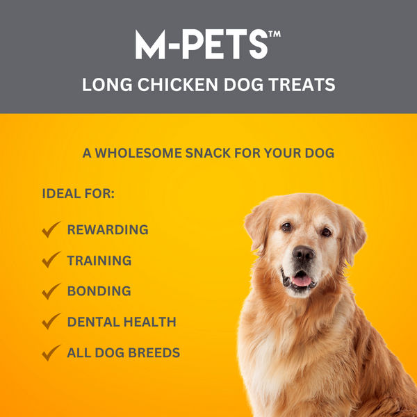 M PETS Long Chicken Treats for Dogs