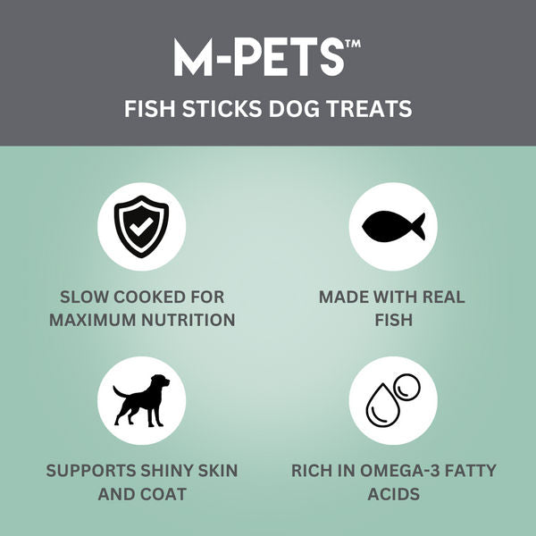 M PETS Fish Sticks Treats for Dogs
