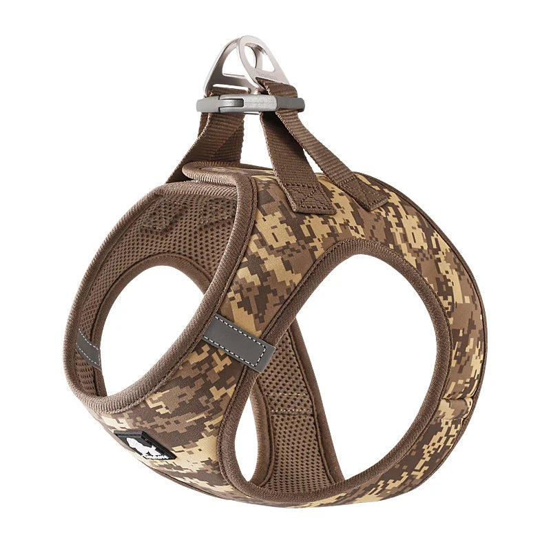 Truelove Floral Printed Breathable Air Mesh Harness for Dogs