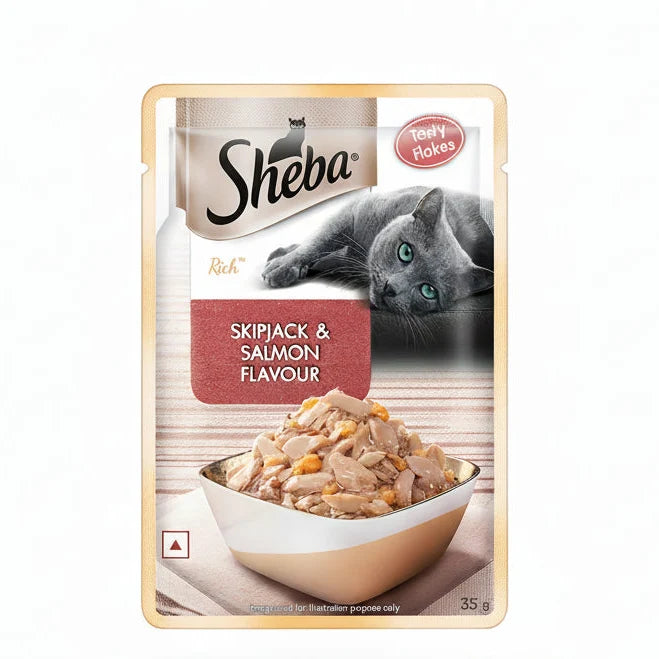 Sheba Maguro and Bream Cat Wet Food