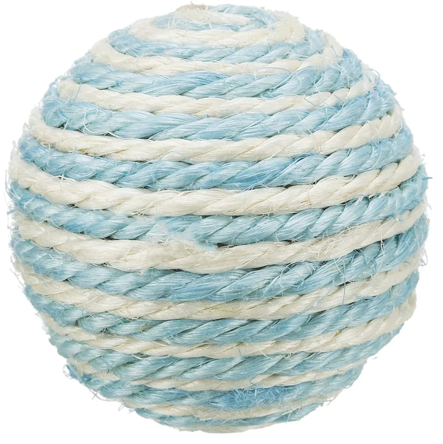 Trixie Sisal Ball with Rattle Toy for Cats
