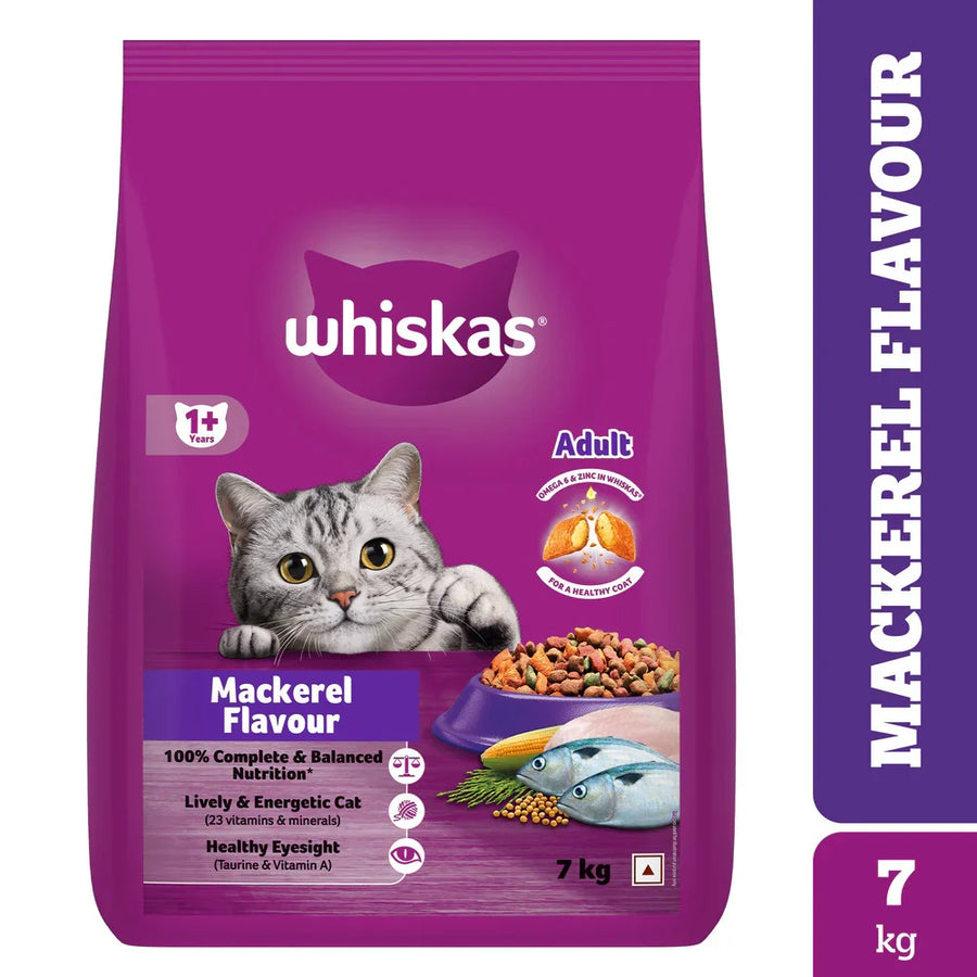 Whiskas Mackerel Adult Cat Dry Food