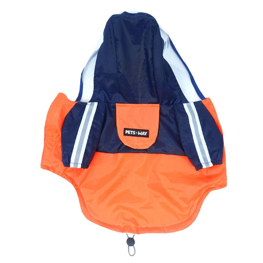 Pets Way Rainstorm Lava Raincoat for Dogs