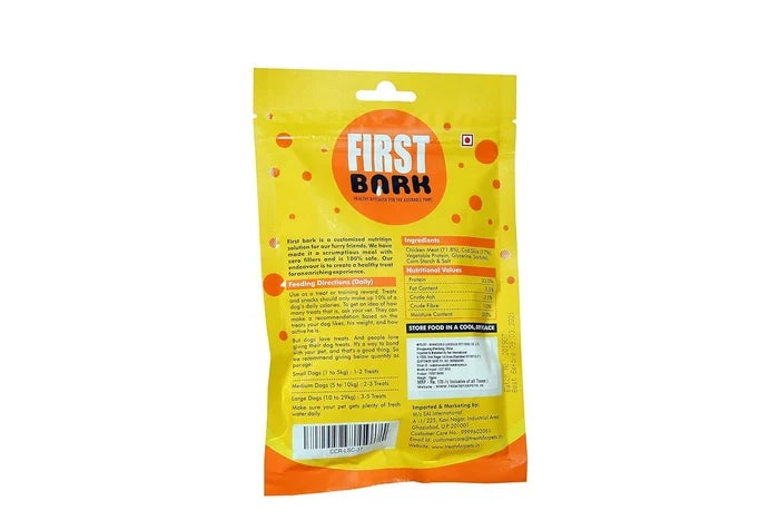 First Bark Chicken &Cod Roll Dog Treat