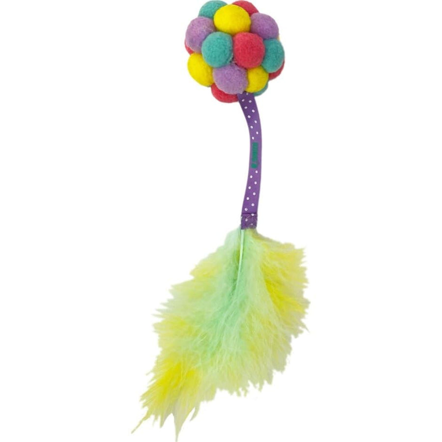 KONG Cat Active Bubble Ball Multi-Sensory Bat and Chase Toy for Cats