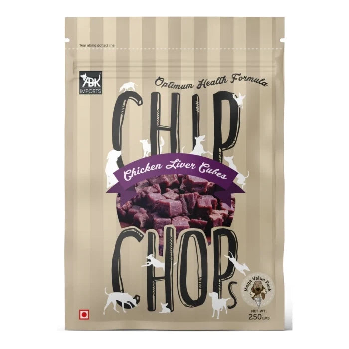 Chip Chops Chicken Liver Cube Dog Treat