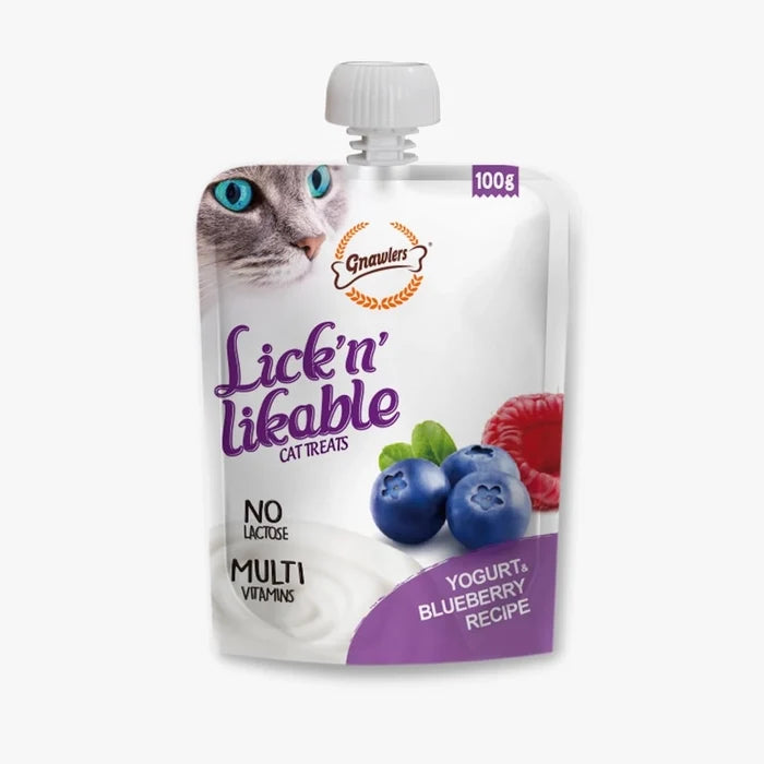 Gnawlers Lick 'n' Likable Wet Creamy Cat Treats