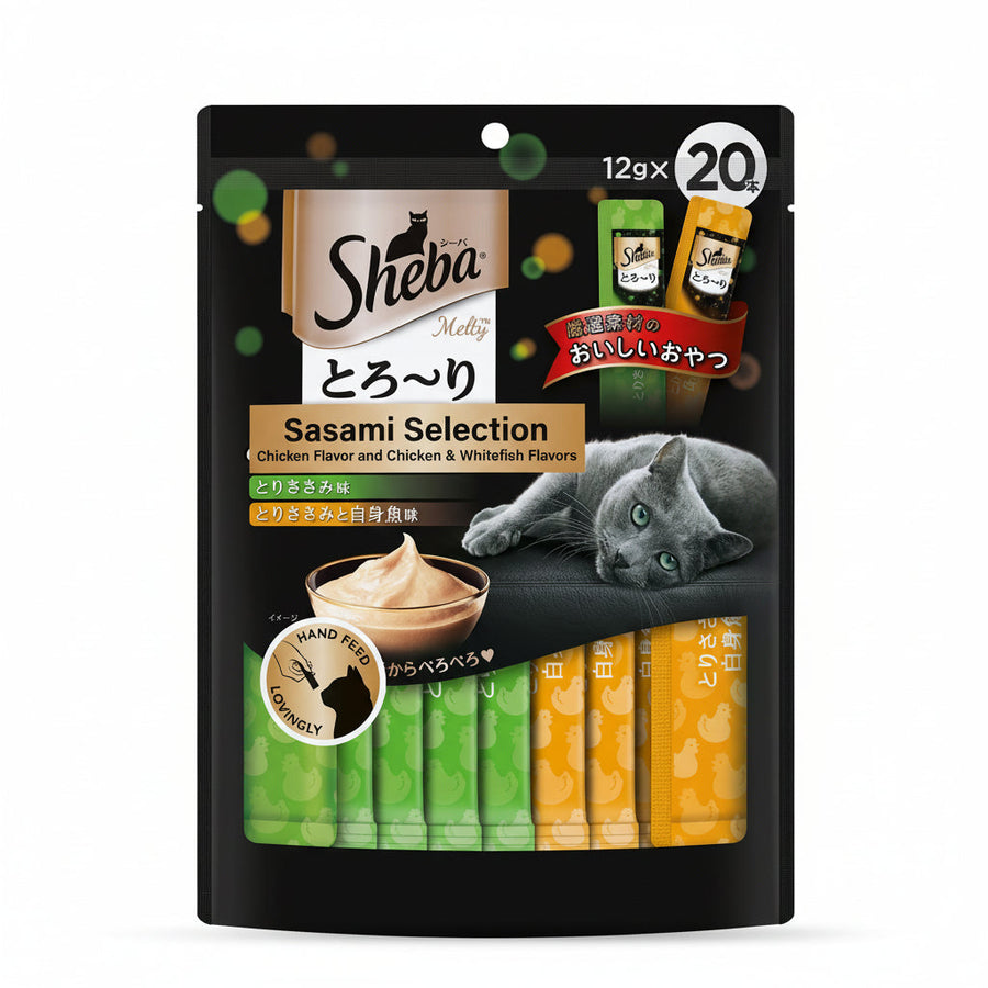 Sheba Melty Sasami Selection Chicken & Whitefish Flavours Cat Treats