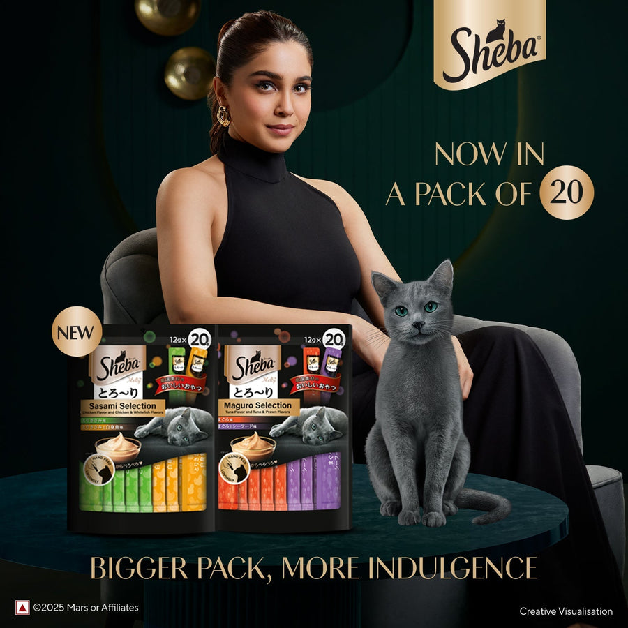 Sheba Melty Sasami Selection Chicken & Whitefish Flavours Cat Treats