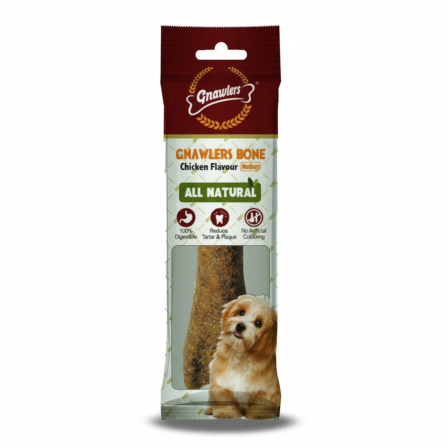 Gnawlers Dog Chicken Chew Bone