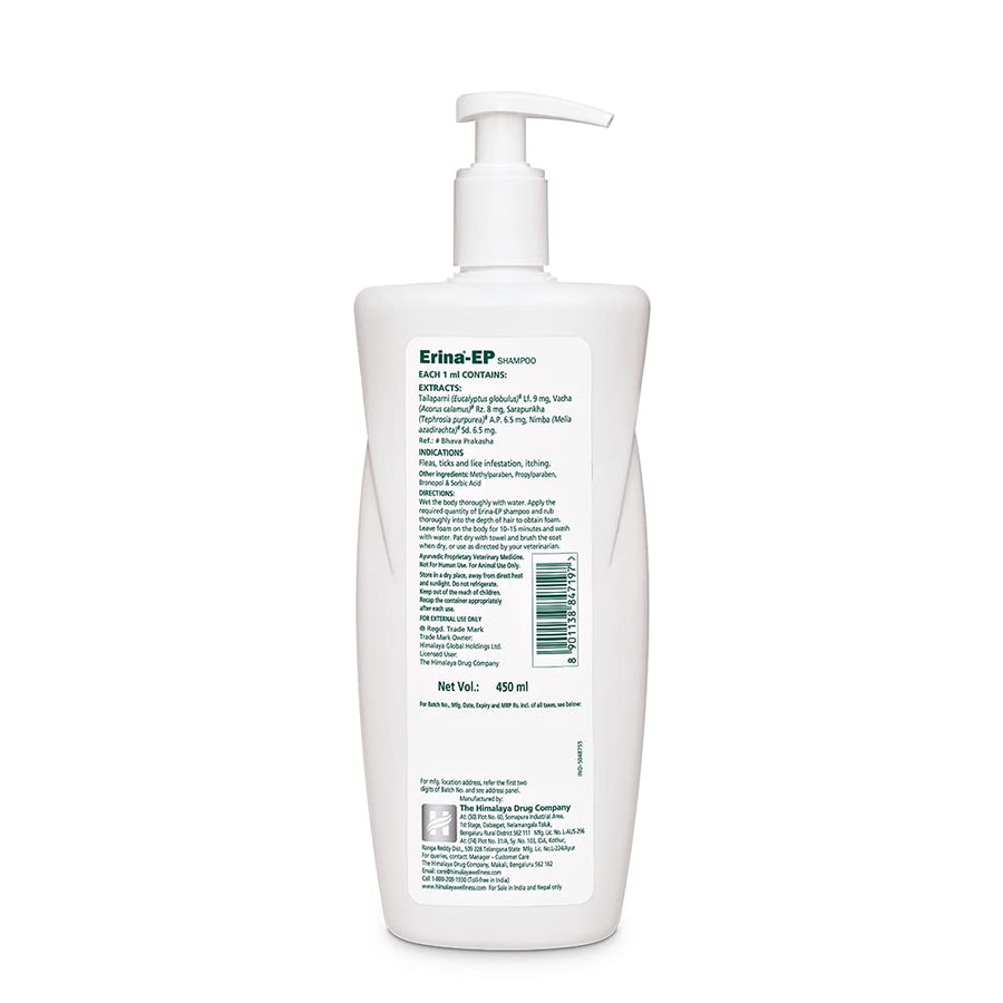 Himalaya Erina EP Tick & Flea Manegment Dogs Shampoo