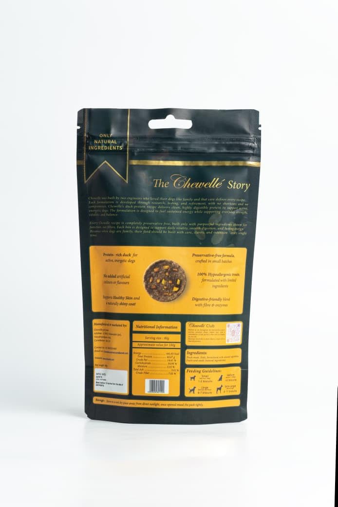 Chewelle Duck Buiscuits Duck Dog Treat