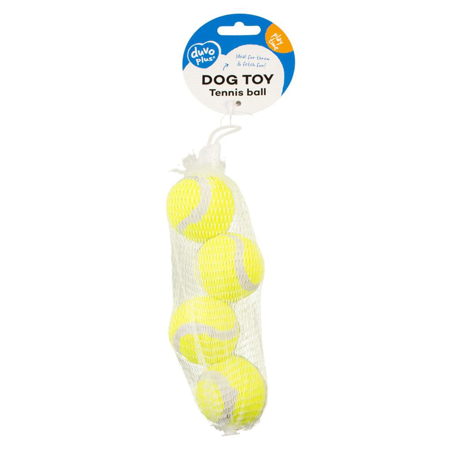 Duvoplus Tennis Ball for Cats and Small Dogs