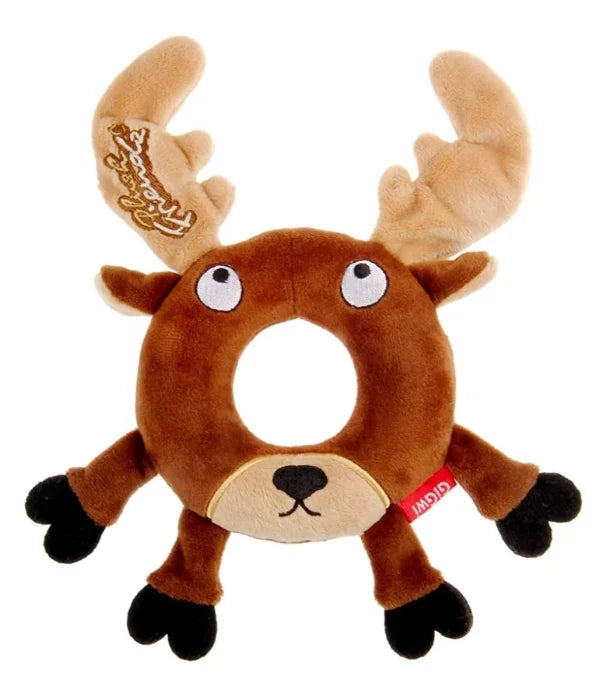 GiGwi Friendz With Foam Rubber Ring and Squeaker Toy for Dogs