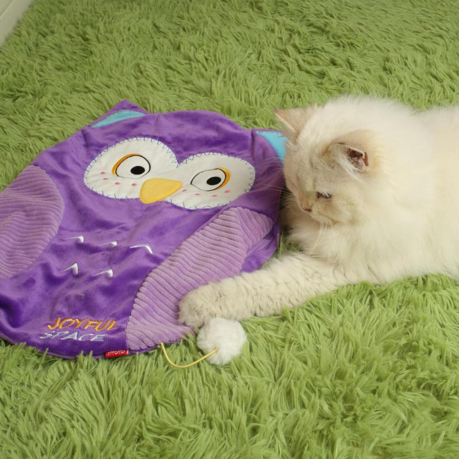 GiGwi Joyful Space Owl Toy for Cats
