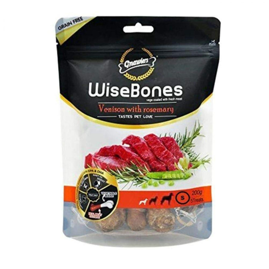 Gnawlers Wisebone Venison with Rosemary