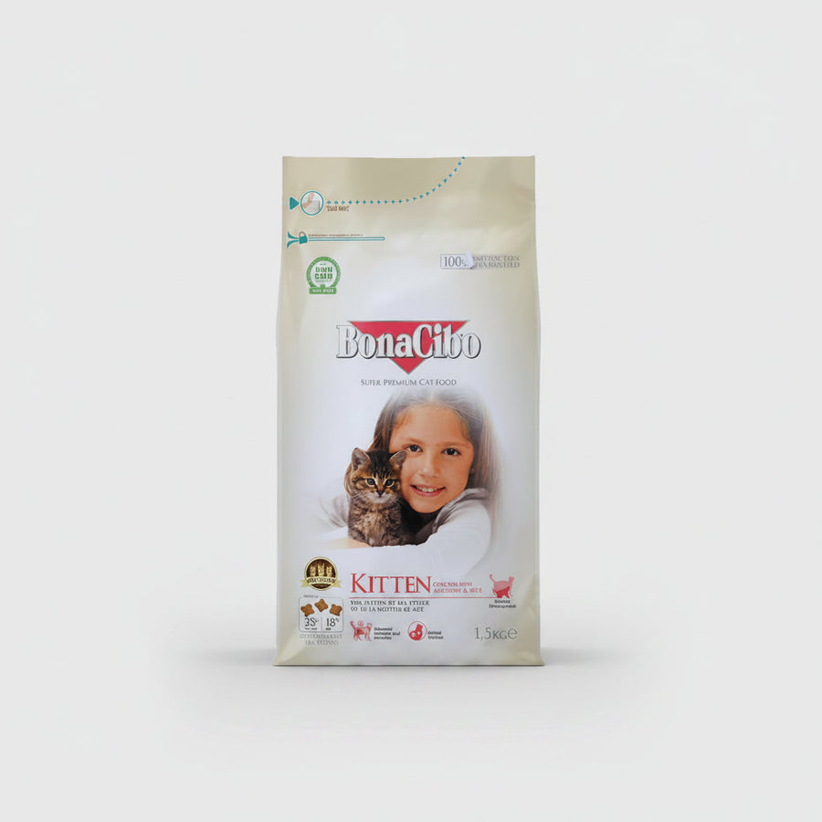 Bonacibo Chicken Kitten Cat Dry Food