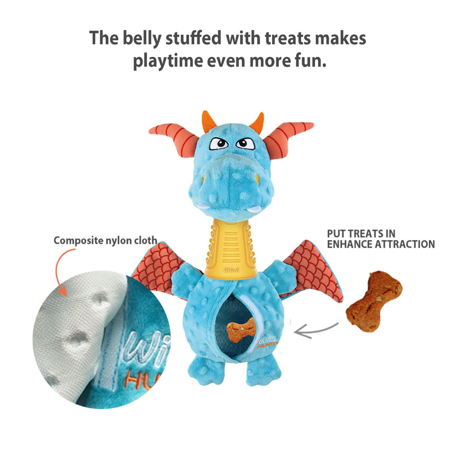 GiGwi Wild Hunter Dragon Dog Toy