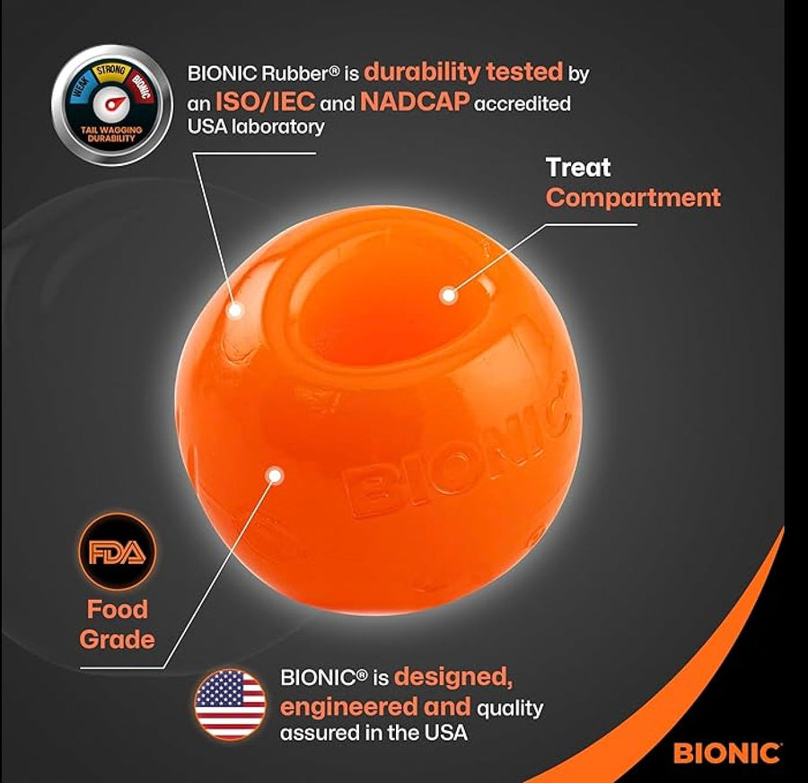 Bionic Ball Interactive Dog Chew Toy
