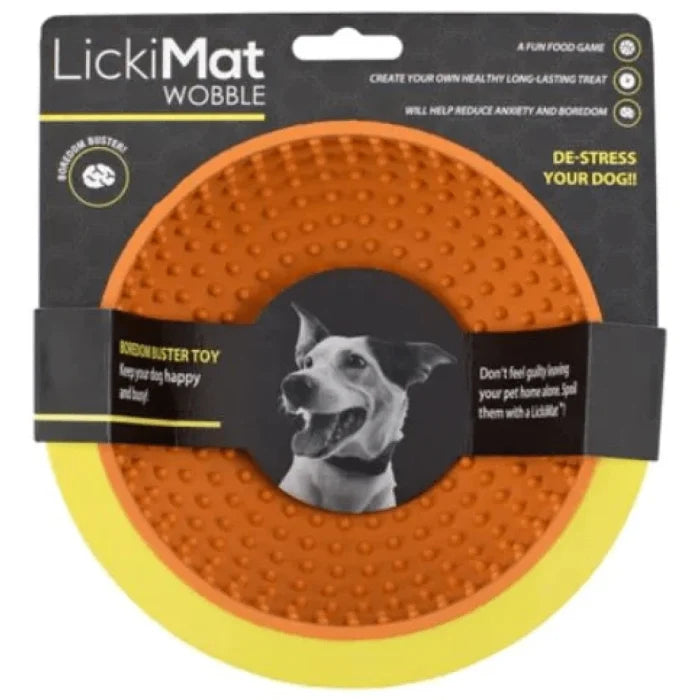 Lickimat Wooble Slow Feeder Bowl for Dogs