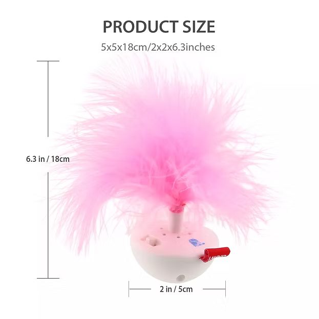 Gigwi Wobble Feather Pet Droid for Cats