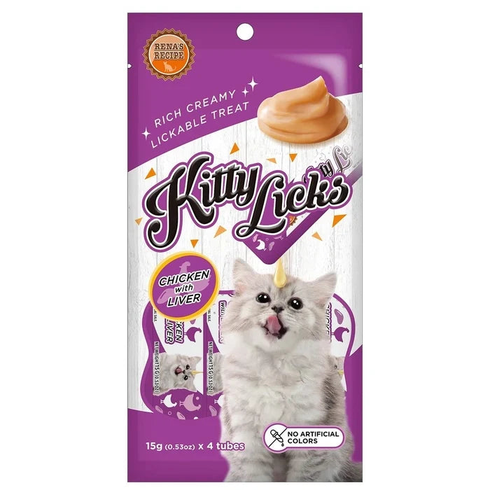 Kitty Licks Cat Creamy Treats - Chicken