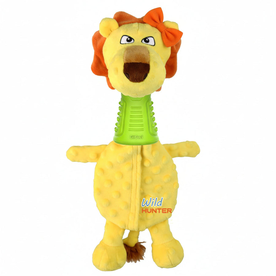 GiGwi Wild Hunter Lion Dog Toy