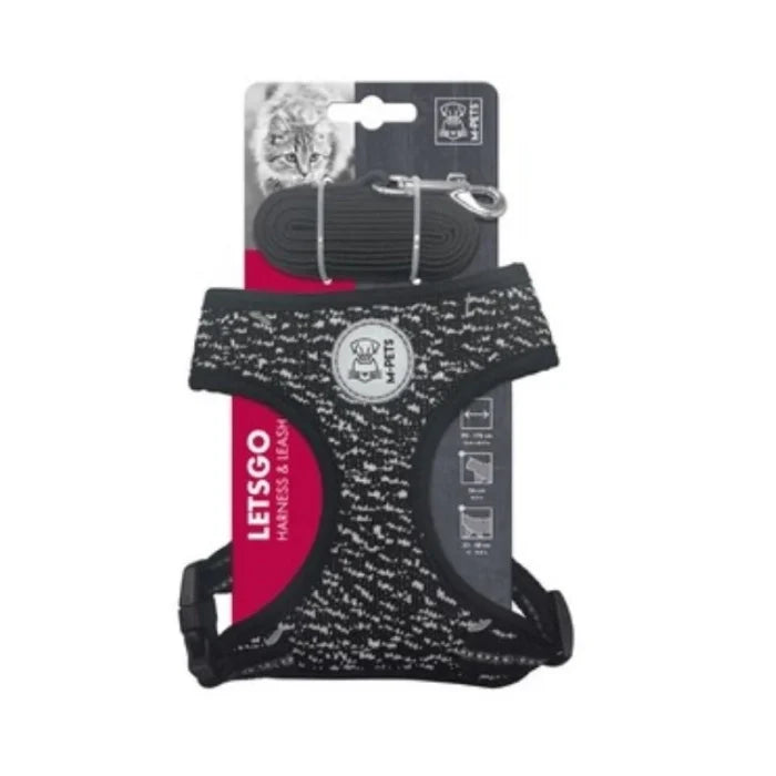 M-Pets Lets go Cat Harness and Leash Set