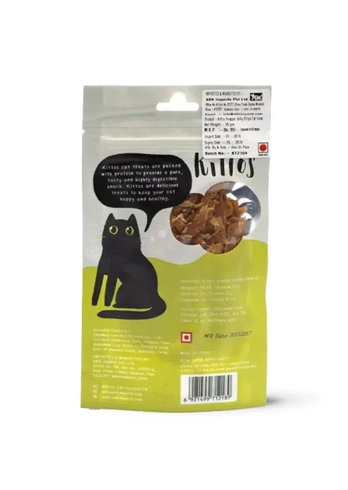 Kittos Snapper Jerky Strips Cat Treats