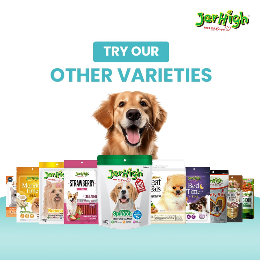 Jerhigh Chicken & Liver Chunks In Gravy Puppy Pouch