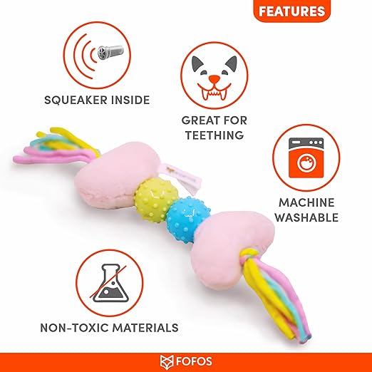 Fofos Baby Pet Bone Durable Teething Dog Toy