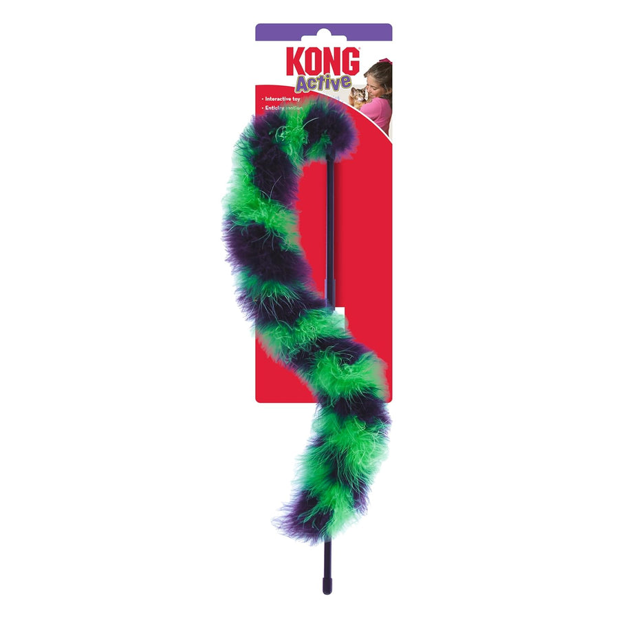 Kong Twisted Boa Teaser Cat Wand Toy