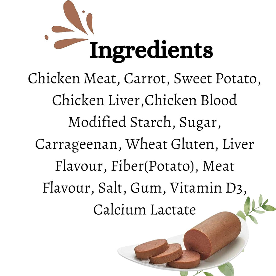 JerHigh Hotdog Bar Dog Treat Chicken & Vegetable