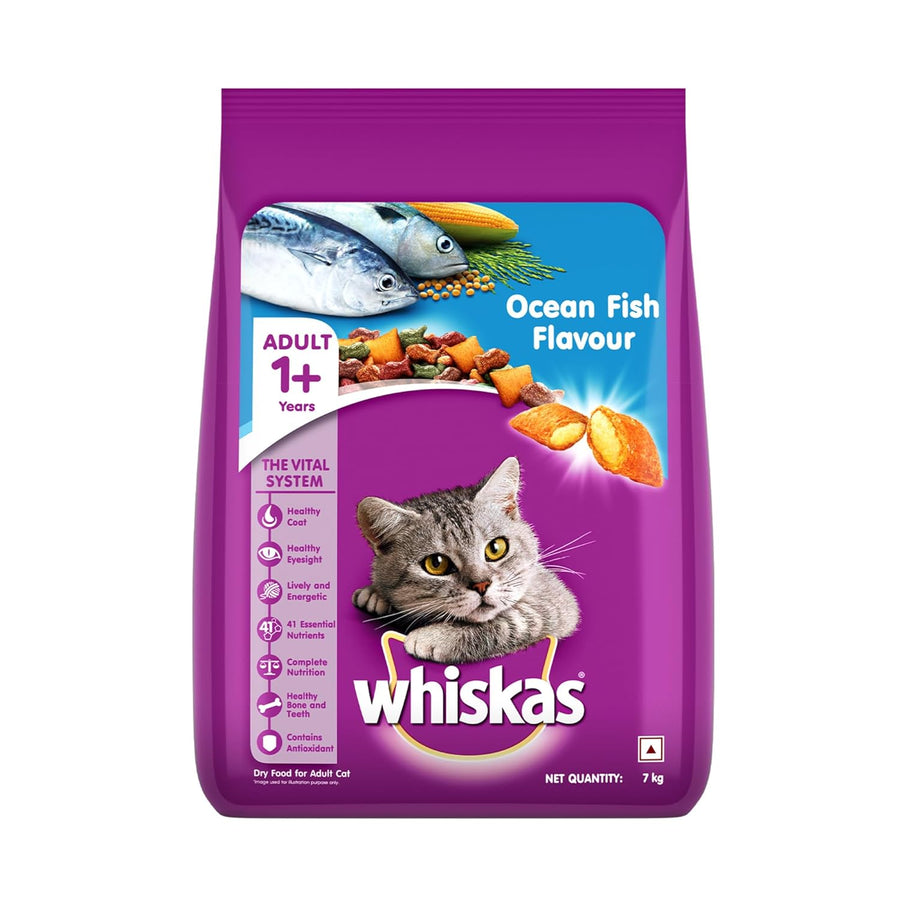 Whiskas Ocean Fish Adult Cat Dry Food