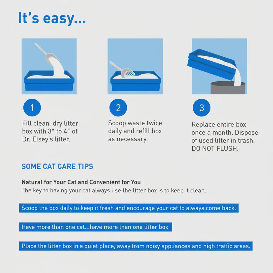 Dr. Elsey’s Premium Ultra Unscented Clumping Cat Litter