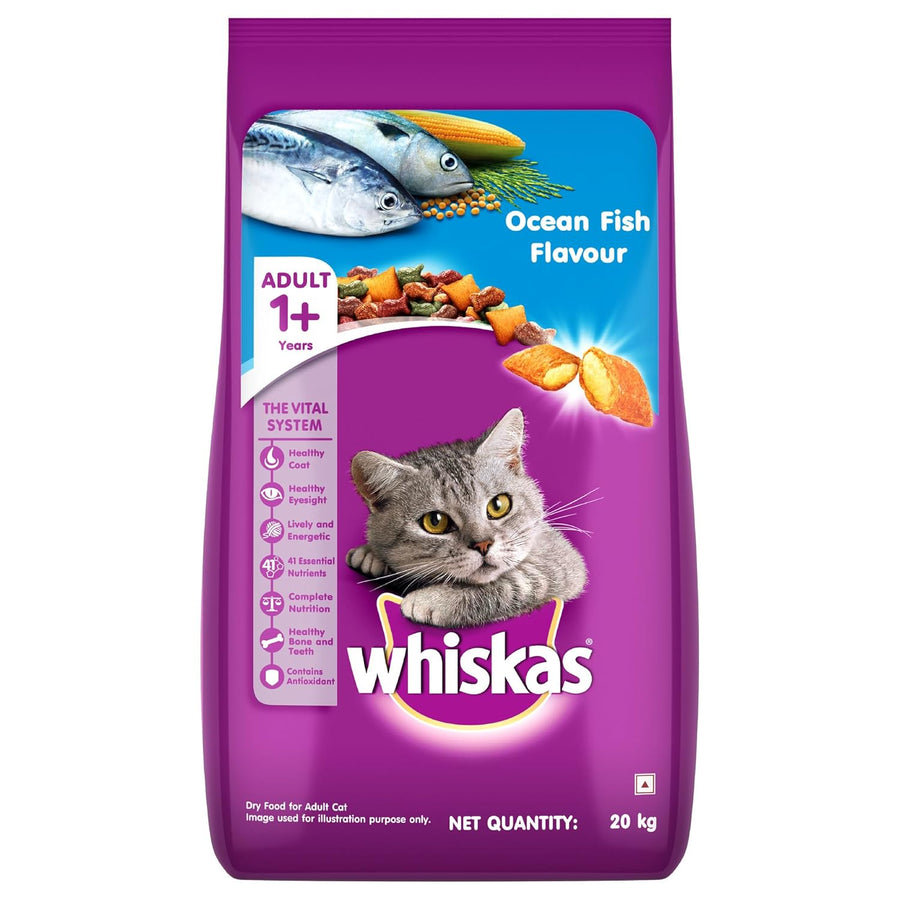 Whiskas Ocean Fish Adult Cat Dry Food