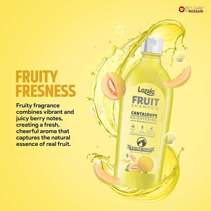 Lozalo Fruit Pet Shampoo Cantaloupe