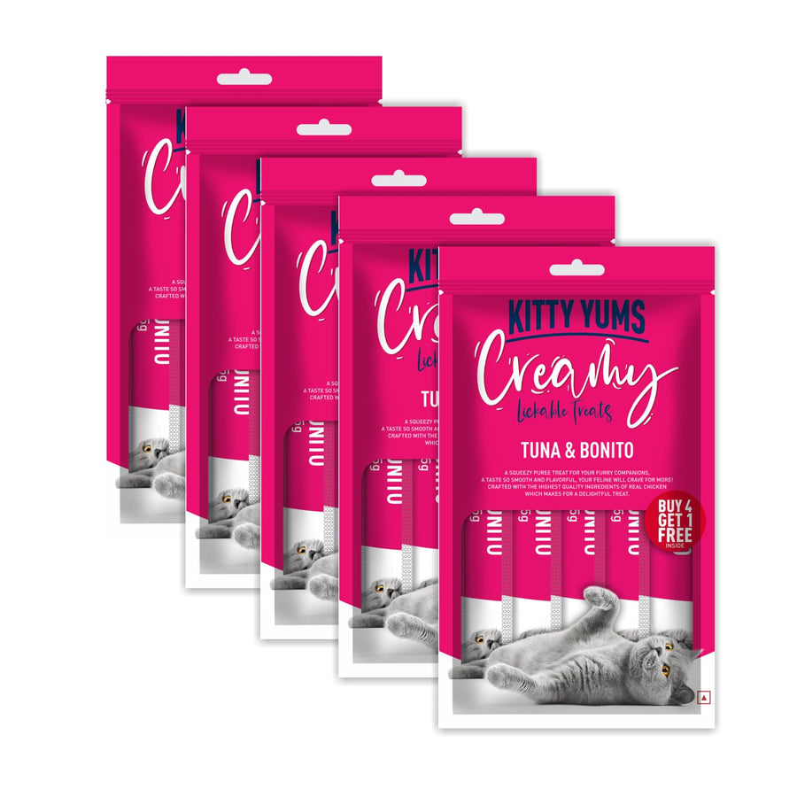 Kitty Yums Lickable Cat Creamy Treats