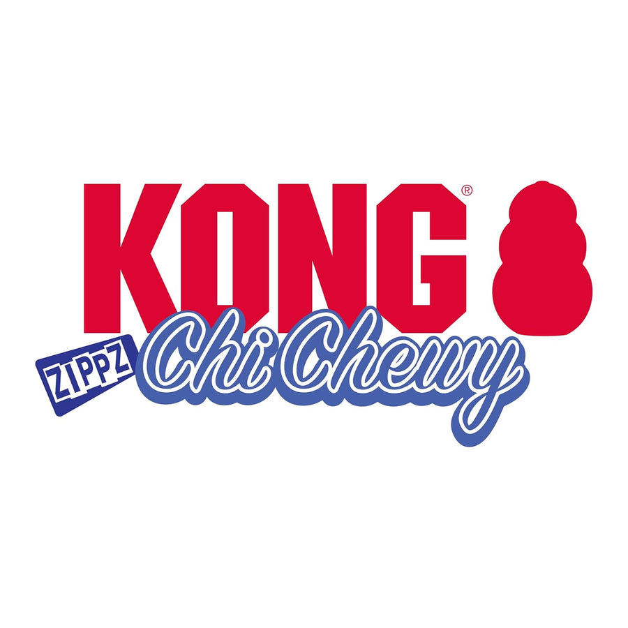 Kong ChiChewy Zippz Bone Chew Toy for Dogs