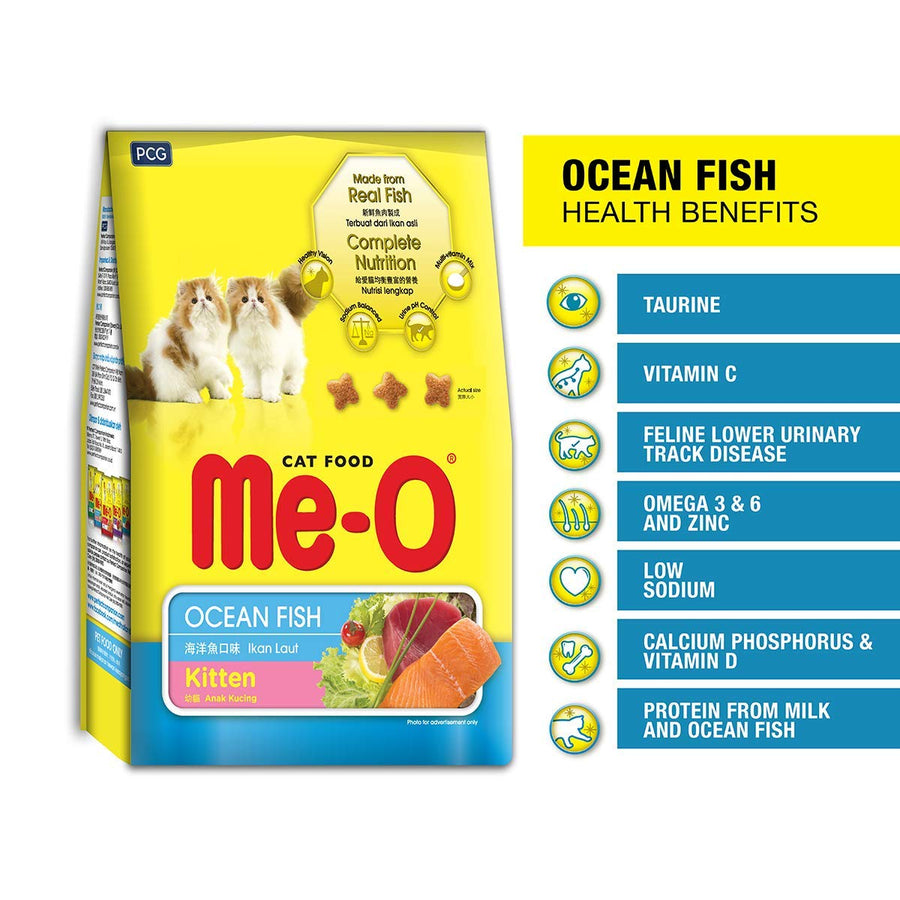Me-O Ocean Fish Kitten Cat Dry Food