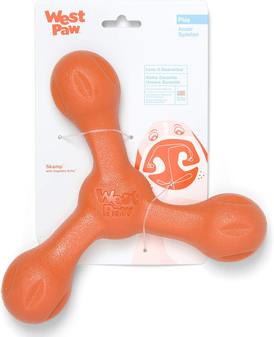 West Paw Zogoflex Echo Skamp Fetch Standard Dog Toys