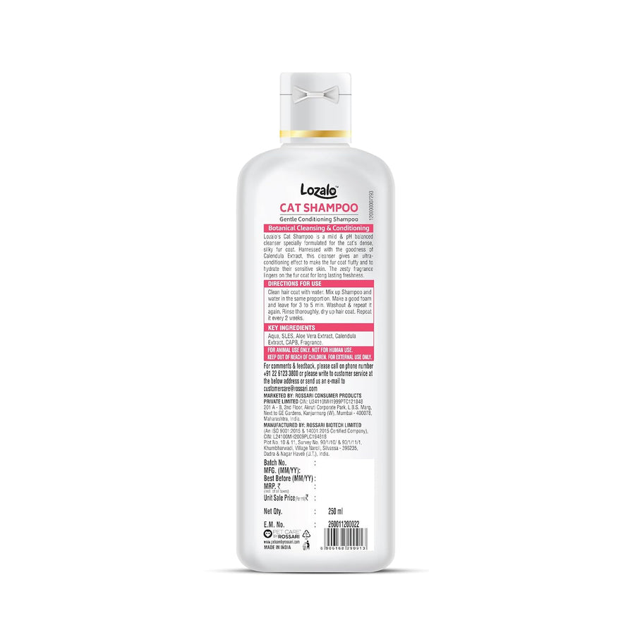 Lozalo Botanical Conditioning Cat Shampoo
