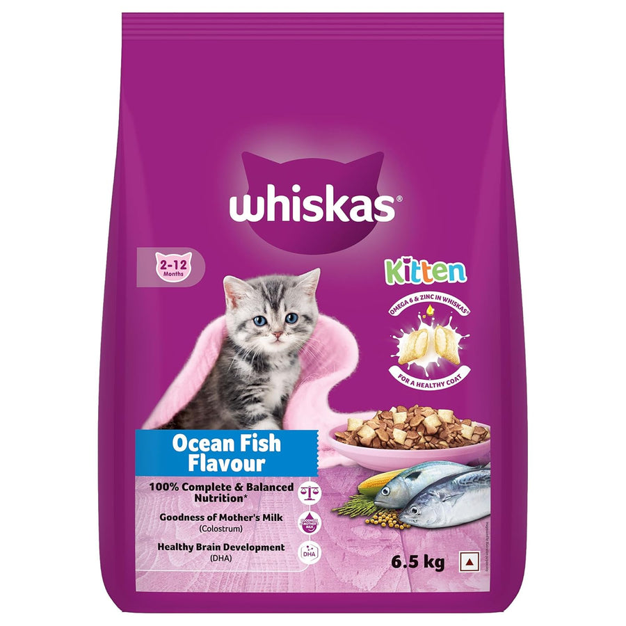 Whiskas Ocean Fish Junior Cat Dry Food