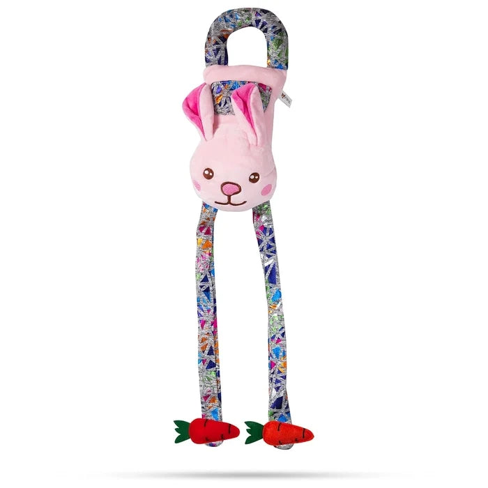 Fofos Barkbutler Blocky Meow Door Hanger Rabbit Cat Toy